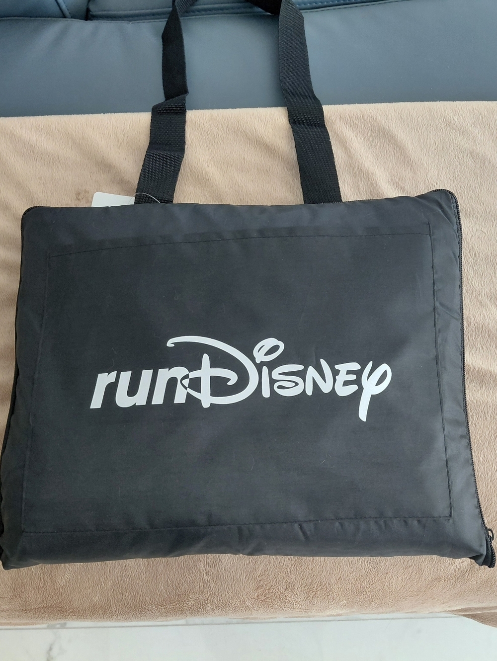 RunDisney Black Picnic Blancket